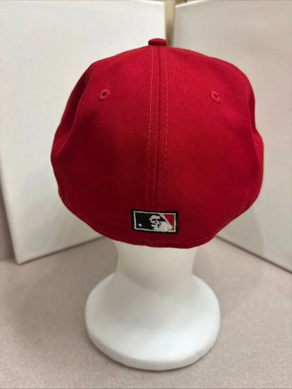 New Era Red Toronto Blue Jays 59FIFTY Fitted Hat Baseball Cap Cooperstown 7 1/4